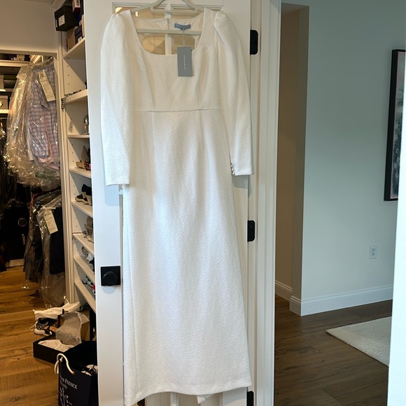 Antonio Melani x Born on Fifth Grace Long Sleeve Bow Detail Dress Size 4 NWT - Picture 3 of 9